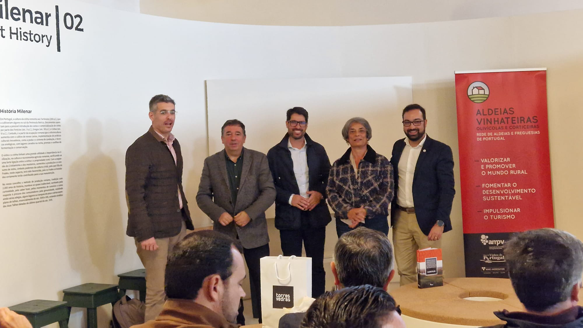 Rede das Freguesias Vinhateiras Apresenta-se em Vila de Frades