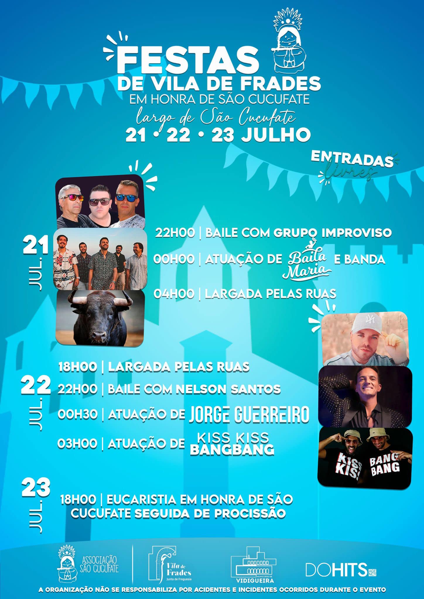 Festas da Vila de Frades em Honra de São Cucufate 2023