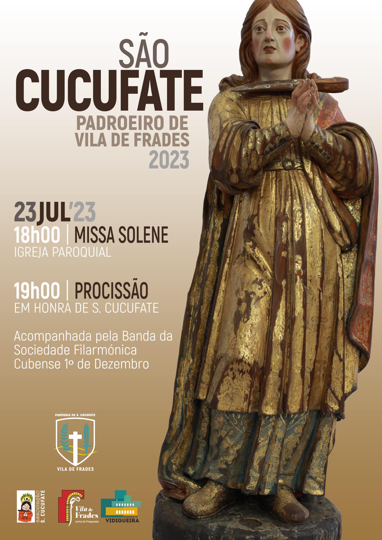 Festas da Vila de Frades em Honra de São Cucufate 2023