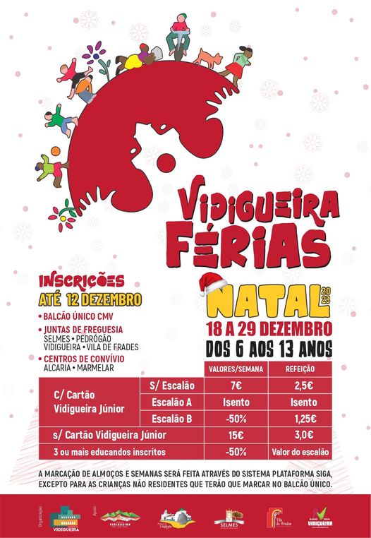 Vidigueira Férias de Natal