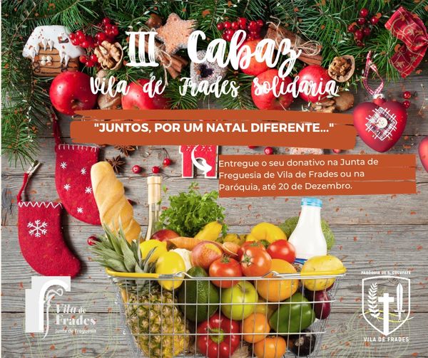 III Cabaz Vila de Frades Solidária