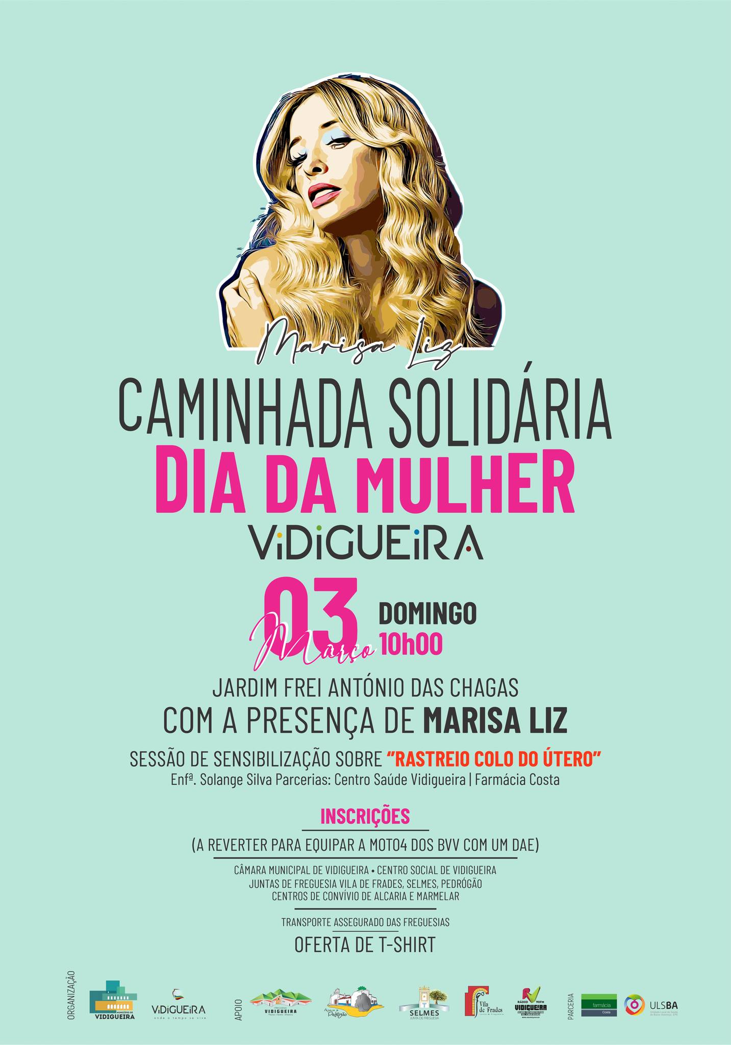 Caminhada Solidária - Dia da Mulher Caminhada Solidária - Dia da Mulher
