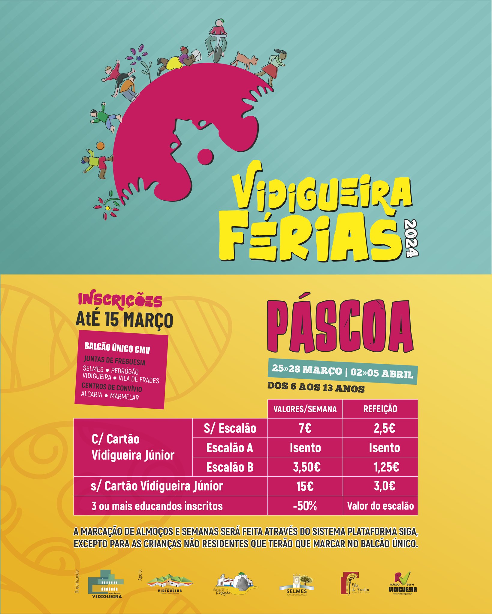 Vidigueira Férias da Páscoa Vidigueira Férias da Páscoa