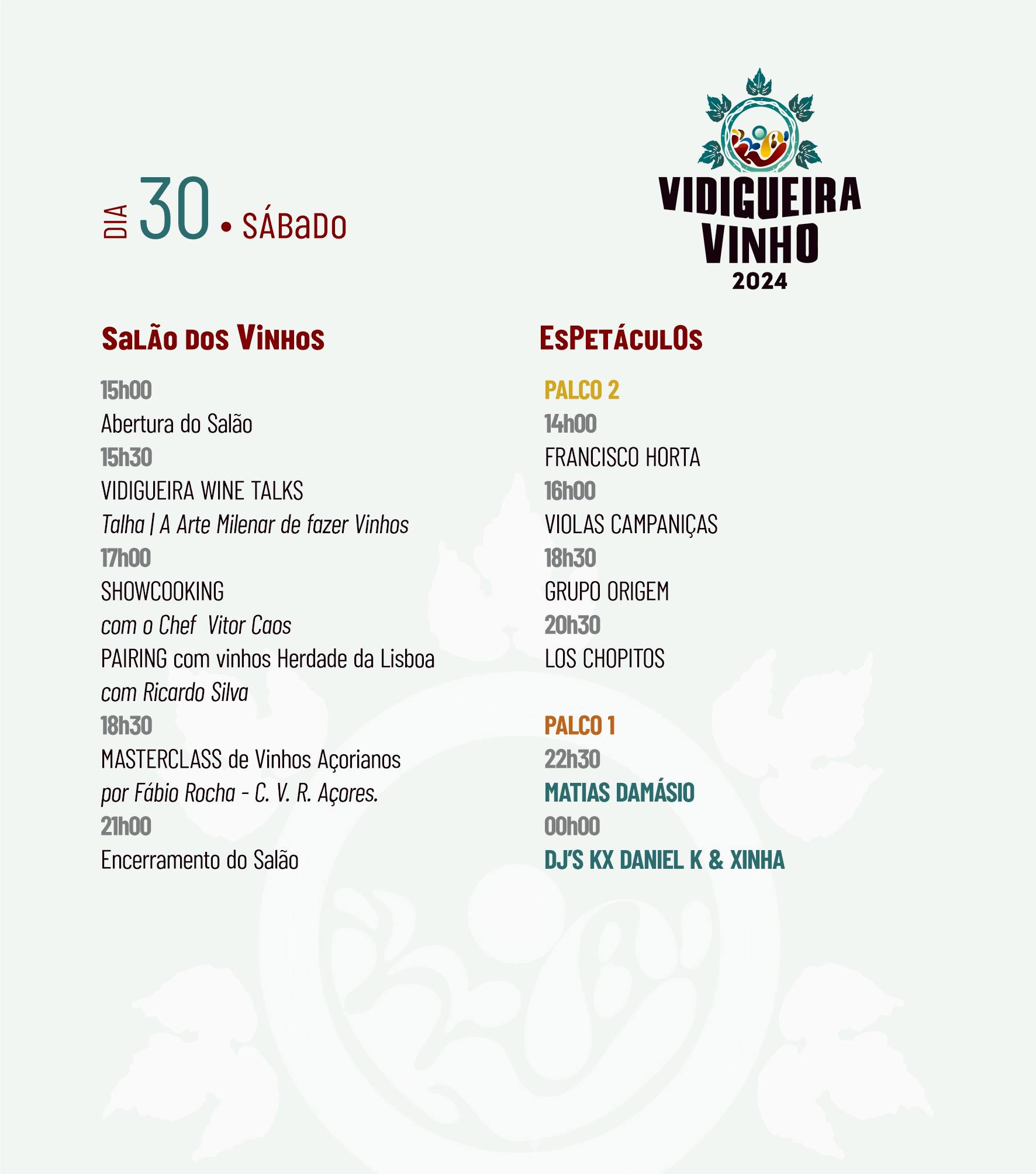 Programa Vidigueira Vinho 2024 Programa Vidigueira Vinho 2024