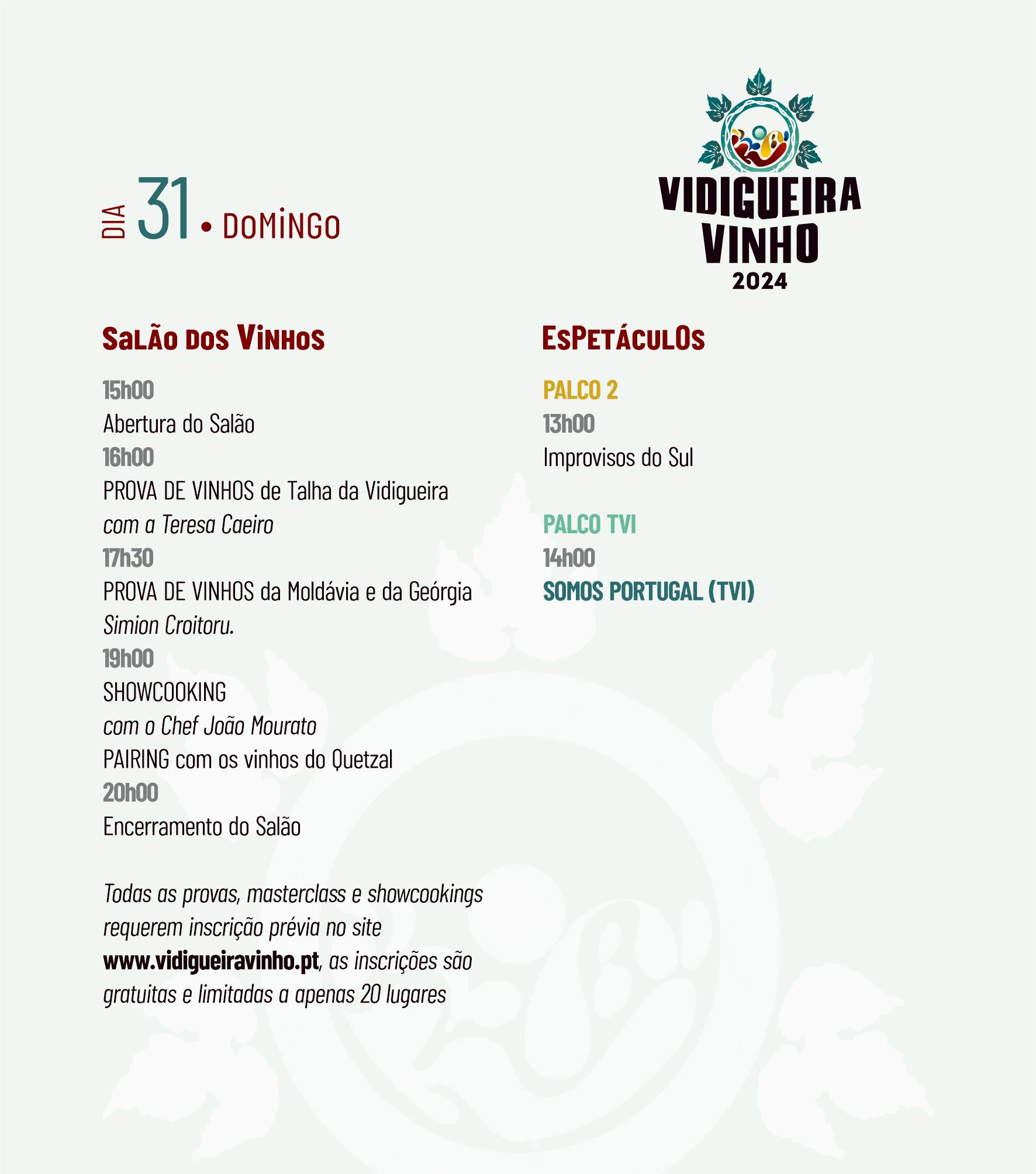 Programa Vidigueira Vinho 2024 Programa Vidigueira Vinho 2024