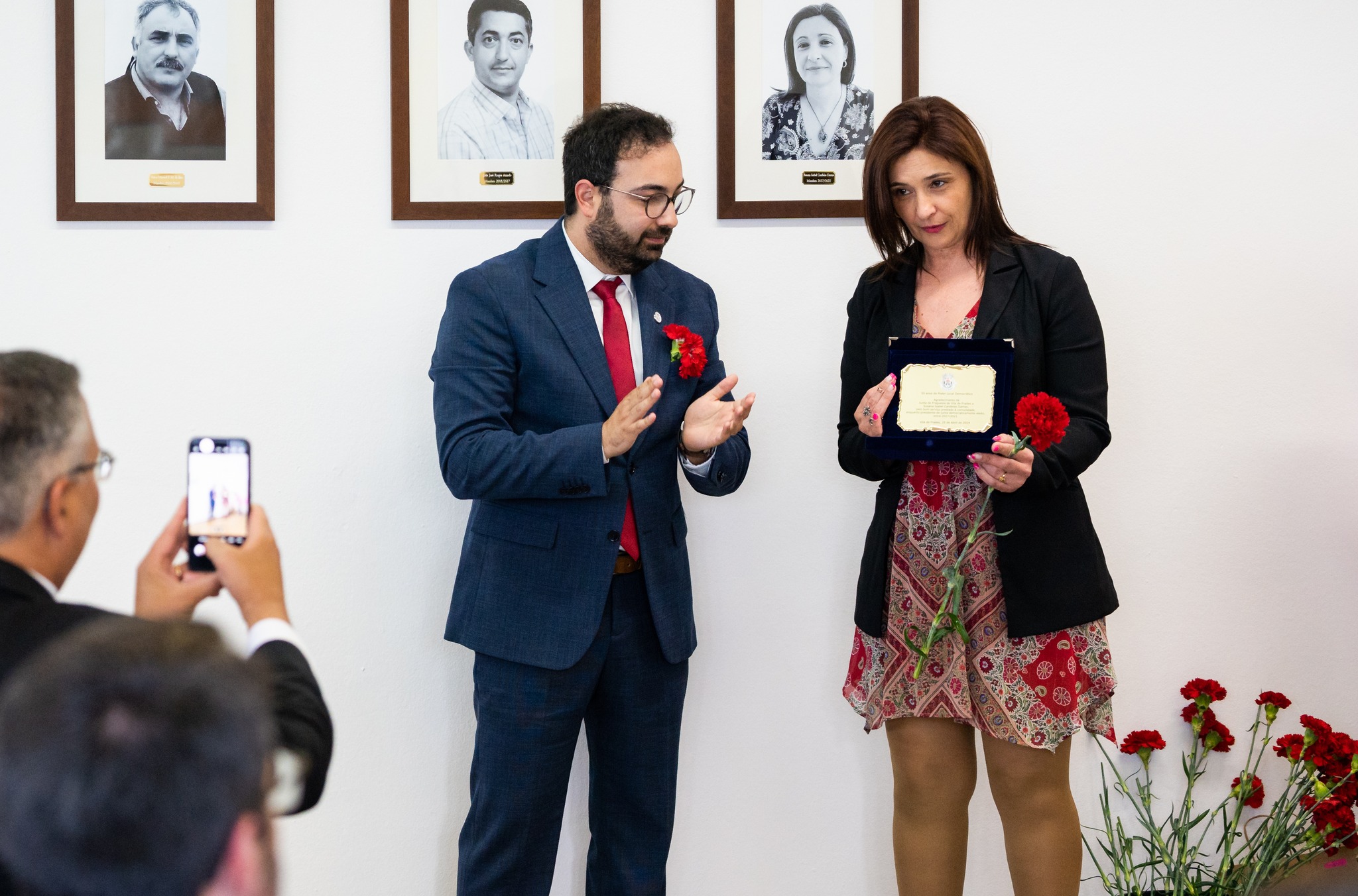 Comemorações dos 50 Anos do 25 de Abril | Sessão Solene da Assembleia de Freguesia | Homenagem aos Ex-Presidentes de Junta Democraticamente Eleitos