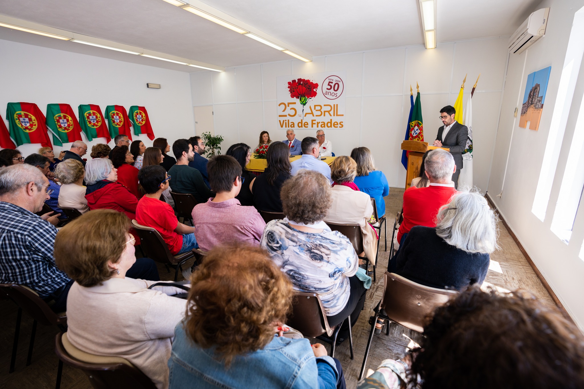 Comemorações dos 50 Anos do 25 de Abril | Sessão Solene da Assembleia de Freguesia | Homenagem aos Ex-Presidentes de Junta Democraticamente Eleitos