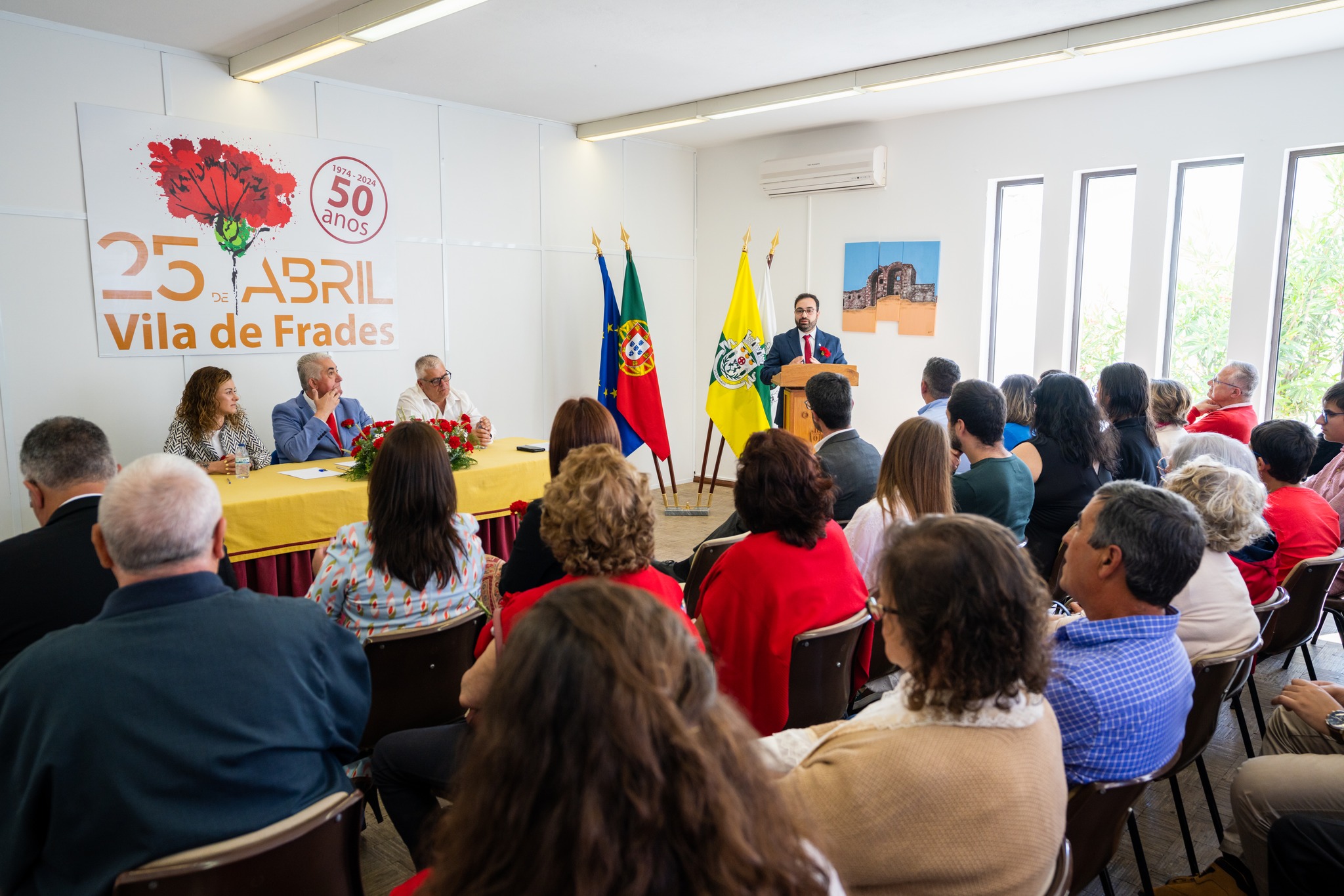 Comemorações dos 50 Anos do 25 de Abril | Sessão Solene da Assembleia de Freguesia | Homenagem aos Ex-Presidentes de Junta Democraticamente Eleitos