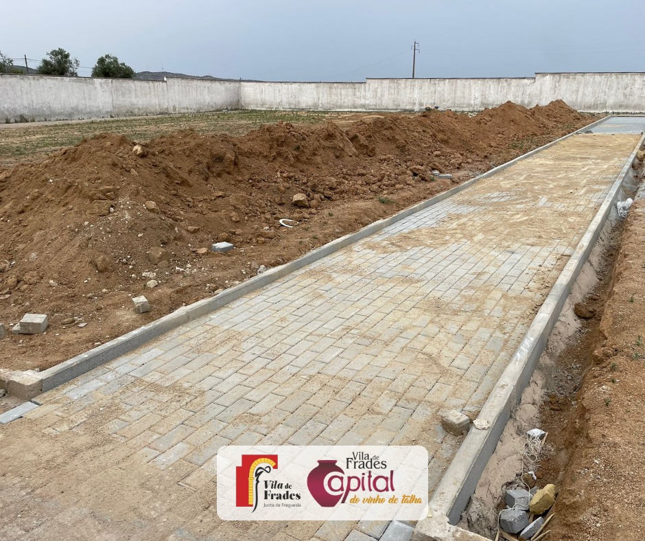 Obras no Cemitério de Vila de Frades Obras no Cemitério de Vila de Frades