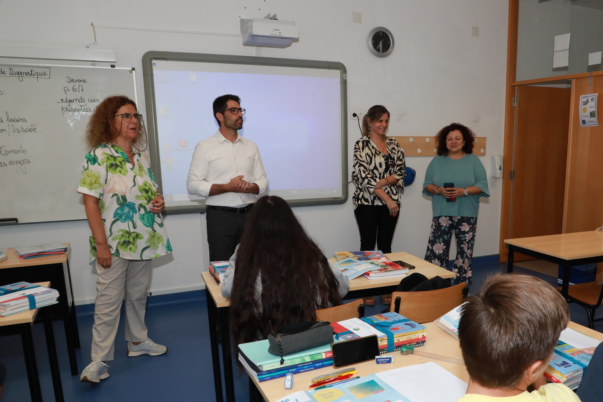 Entrega de Cadernos de Actividades