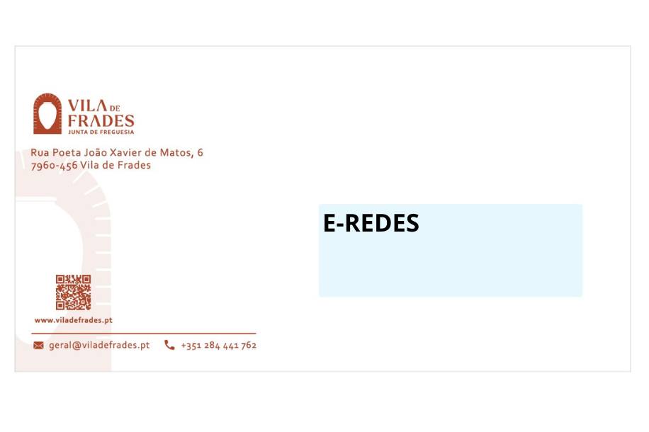Ofício para a E-Redes Ofício para a E-Redes