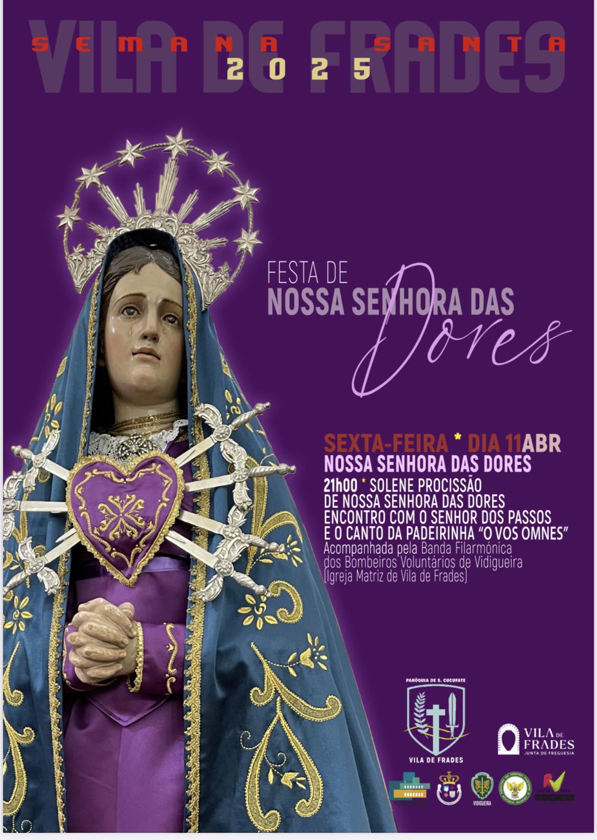 Procissão em Honra de Nossa Senhora das Dores