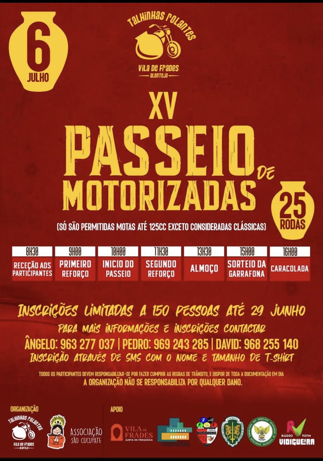 XV Passeio de Motorizadas