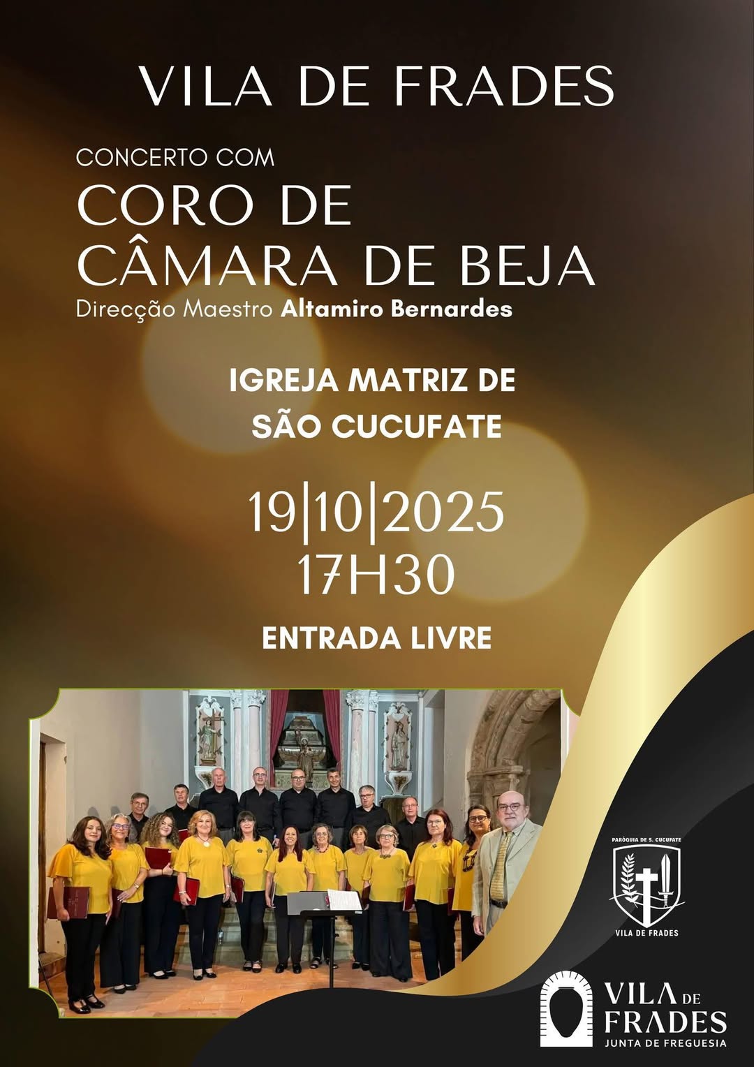 Concerto Côro de Câmara de Beja Concerto Côro de Câmara de Beja