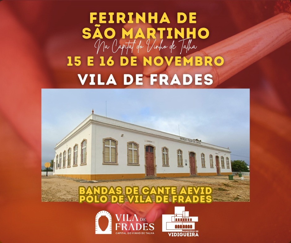 São Martinho na Capital do Vinho de Talha - Feirinha de São Martinho 2025