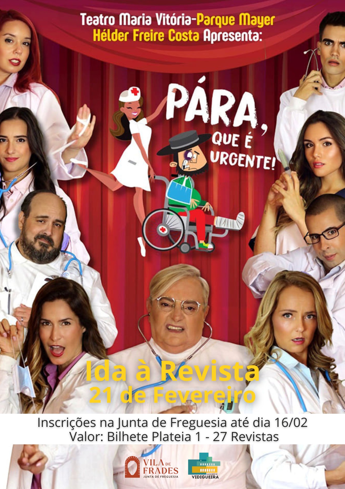 Vamos à Revista: Pára Que É Urgente