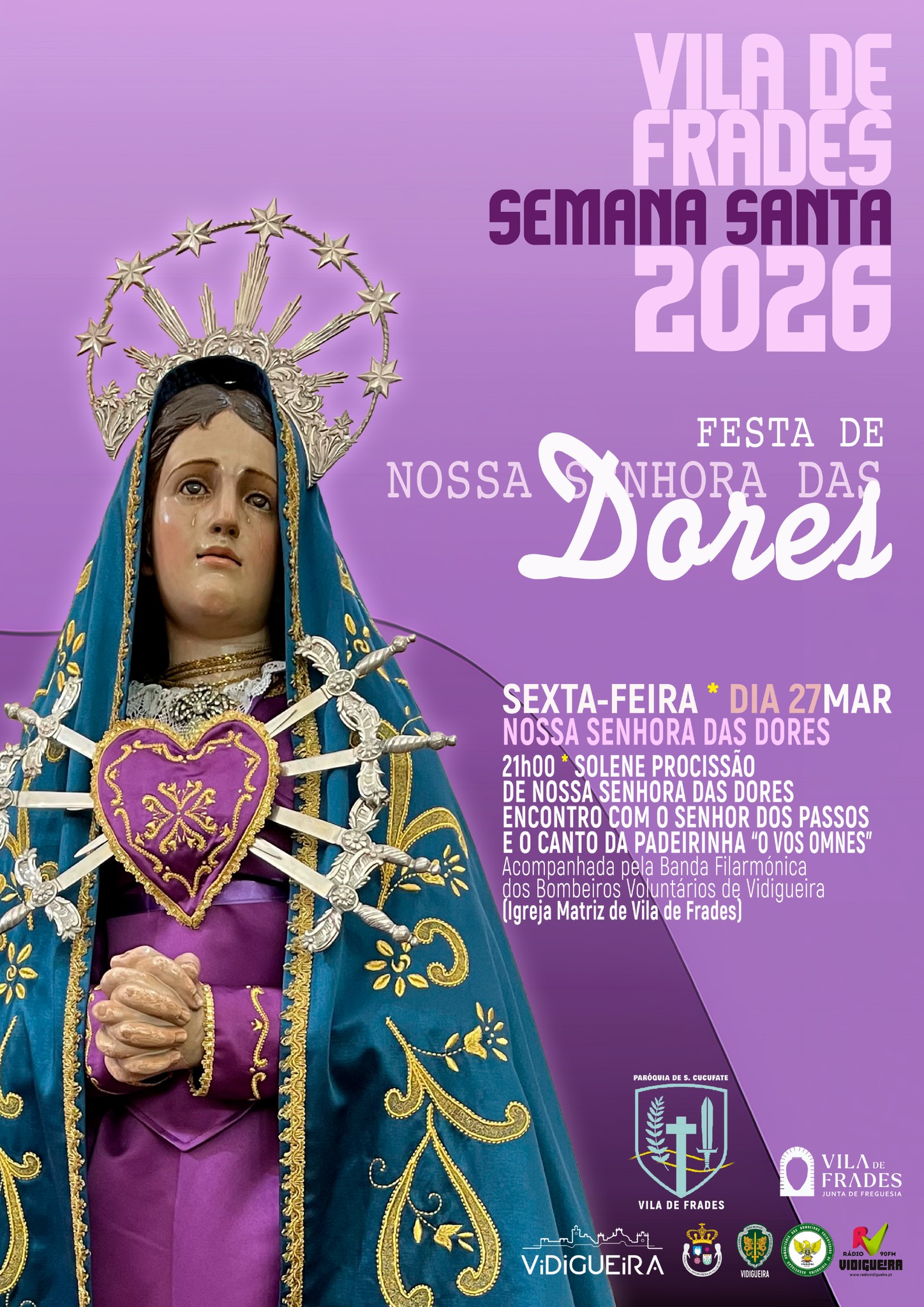 Procissão em Honra de Nossa Senhora das Dores