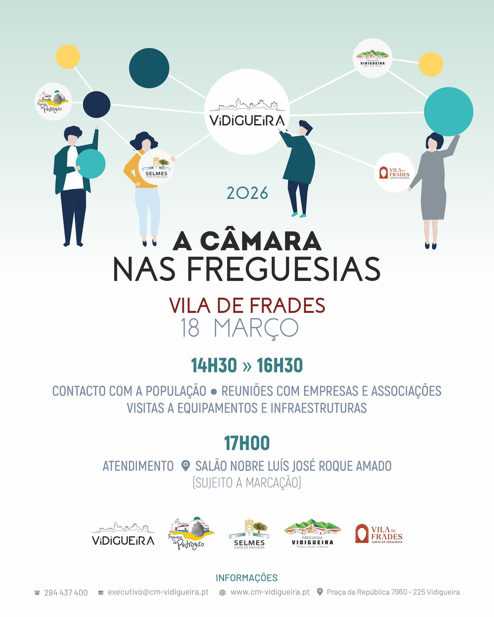 A Câmara nas Freguesias: Vila de Frades