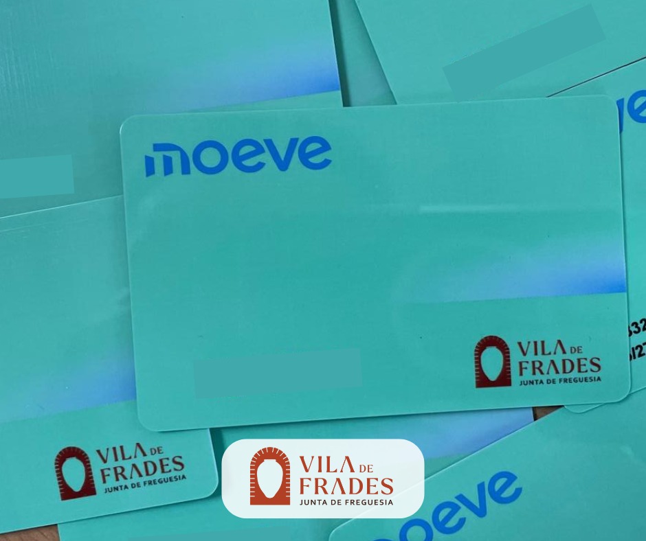 Parceria Freguesia de Vila de Frades / Moeve: Cartão de Desconto de Residente