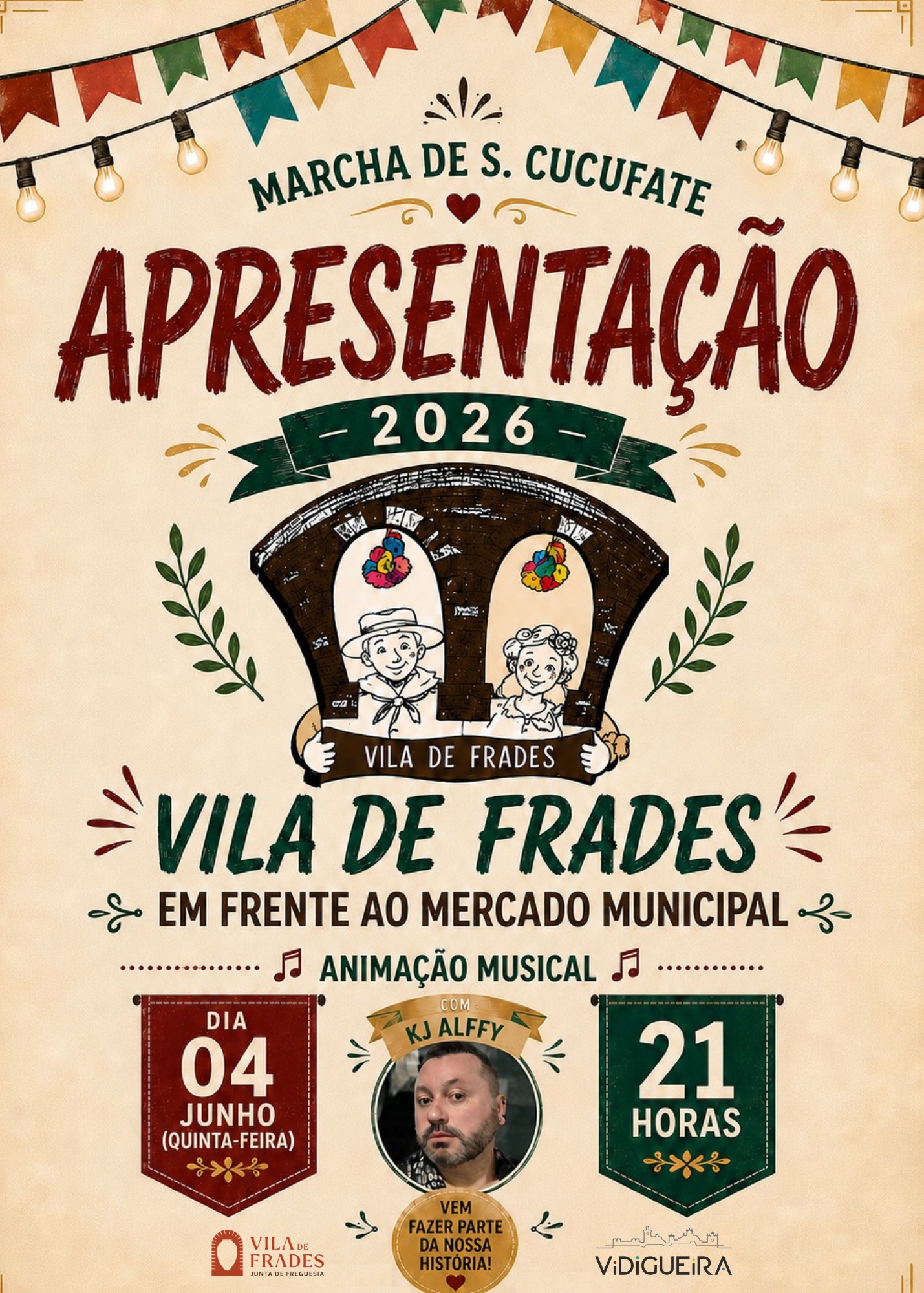 Apresentação da Marcha de São Cucufate 2026