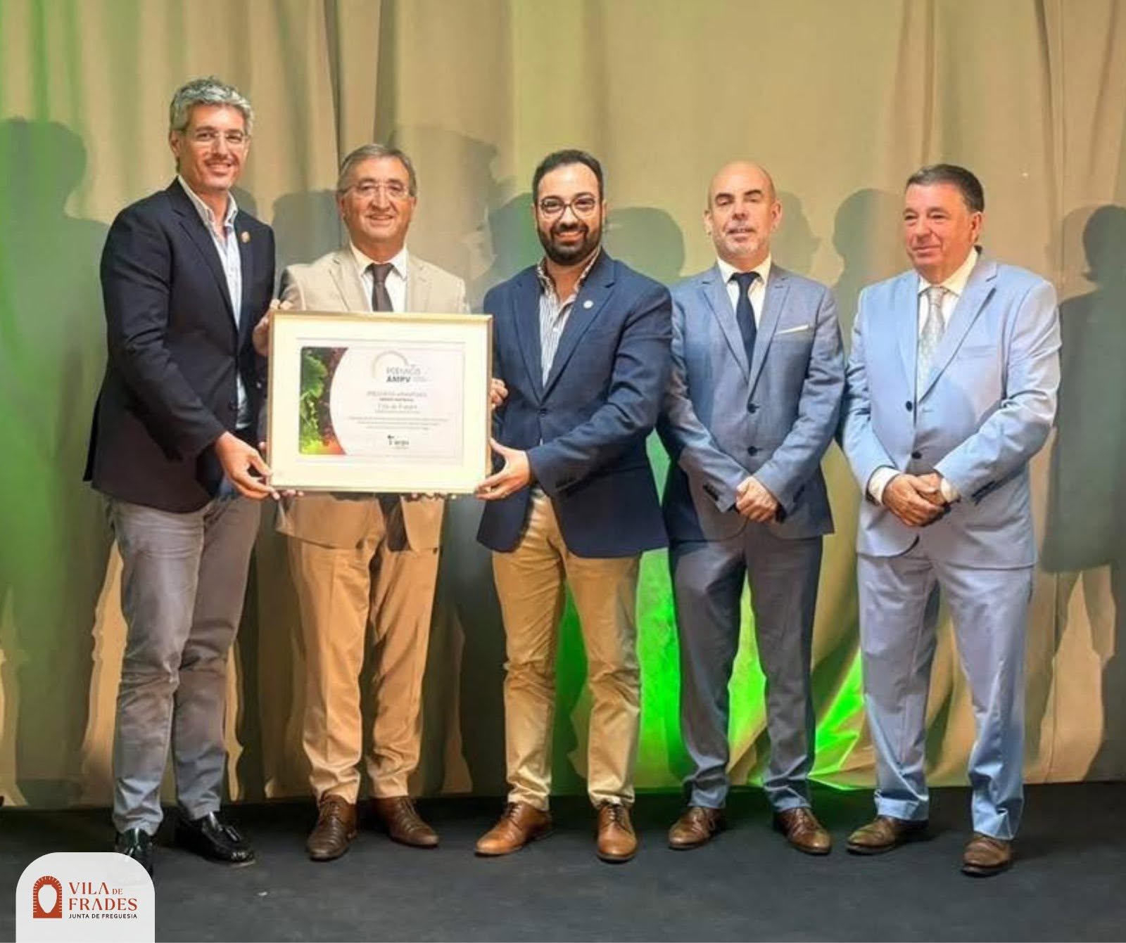 Freguesia de Vila de Frades distinguida como Freguesia do Ano pela AMPV