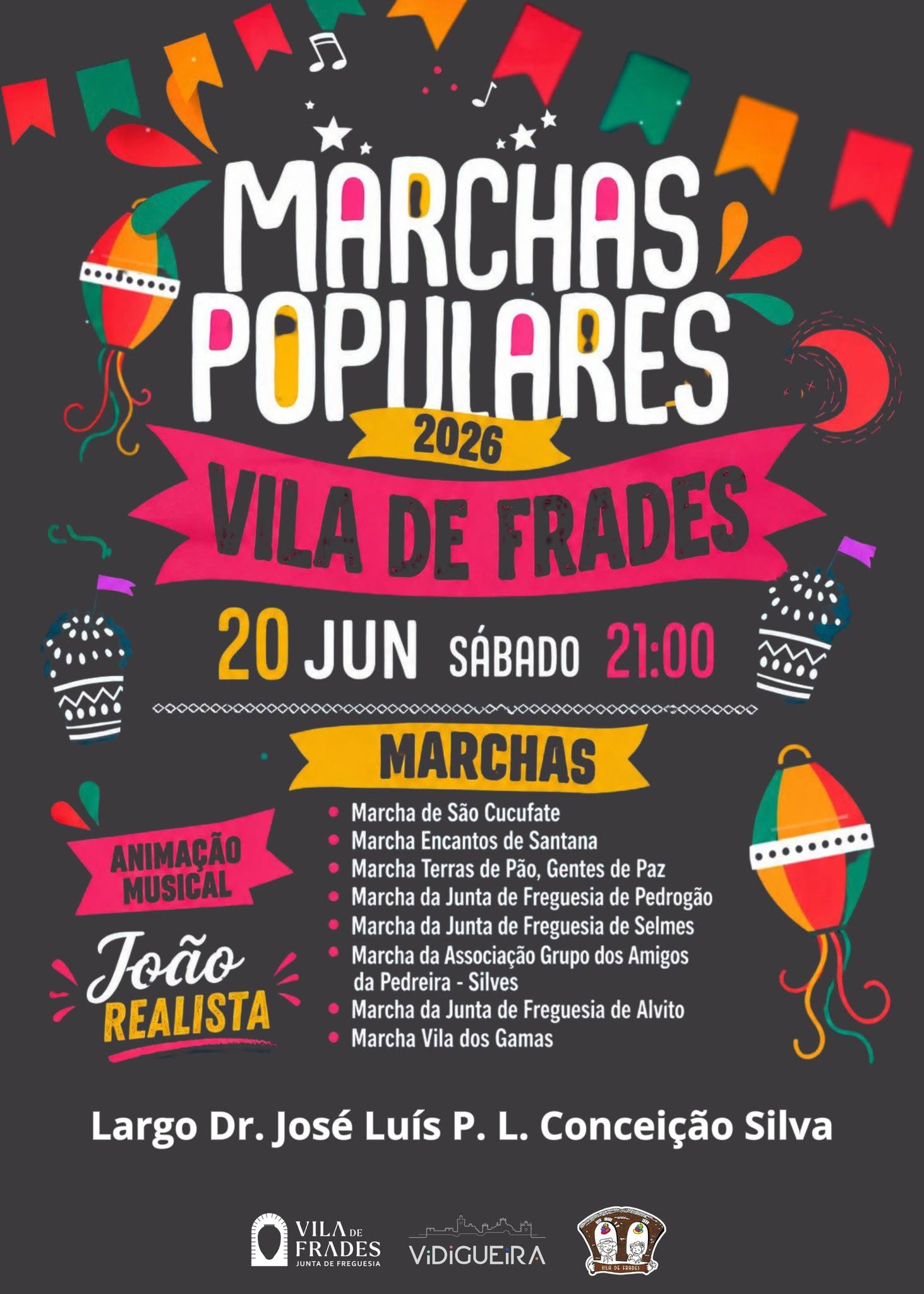 Marchas Populares 2026 - Vila de Frades